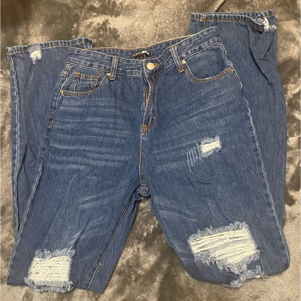 Fashion Nova Wide Leg Jeans